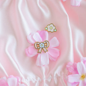 Mini Blossom Pin Set of 2