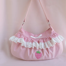 Pink Strawberry Jam Bag