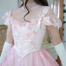 Pink Wisteria Corset