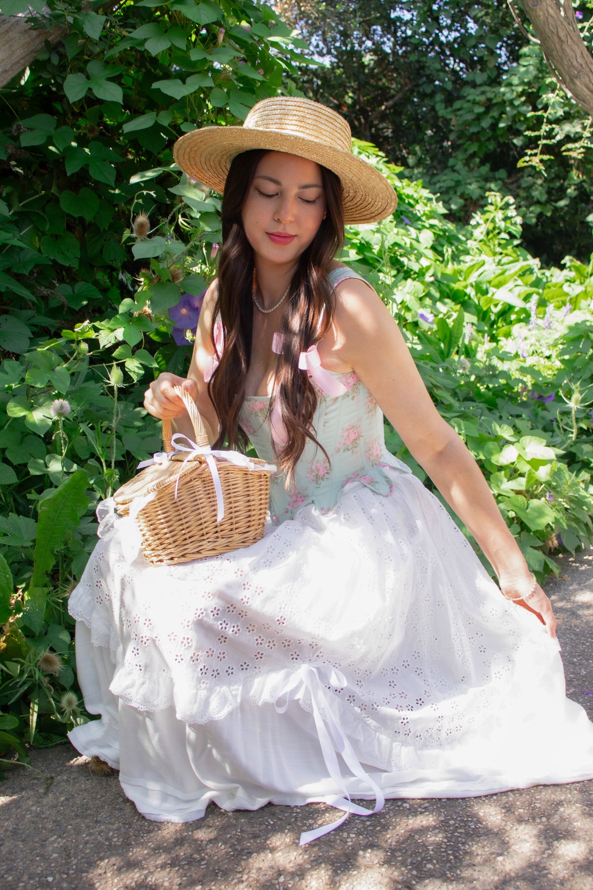 The Colette Corset - Blossom Meadow Preorder