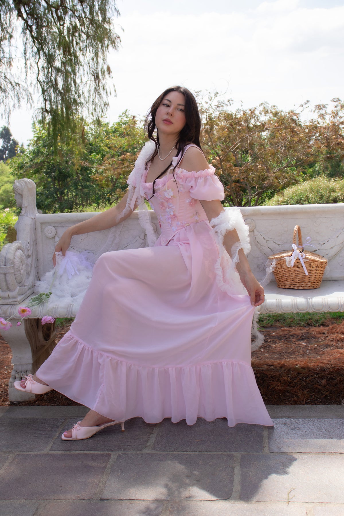 The Sugar Veil Chemise - Pastel Pink preorder
