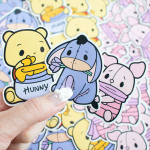 100 Acre Woods Stickers