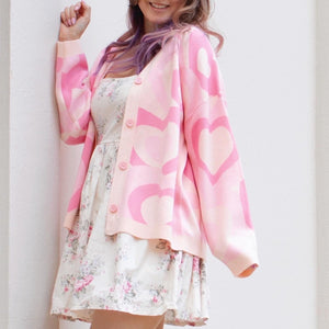 Pink Heart's Desire Cardigan ♡ Limited Edition