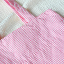 Pink Patch Quilted Tote Bag