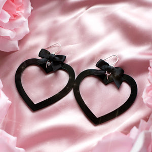 Black Cupid Earrings
