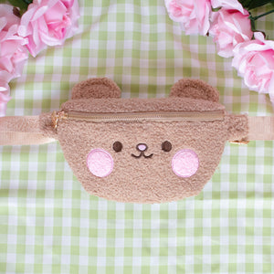 Brown Strawbeary Fanny Pack ♡