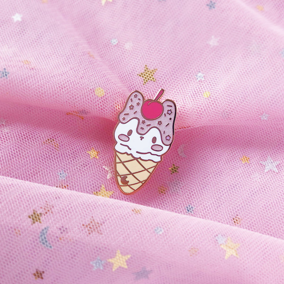 Ice Cream Tsuki Pin - LoveAprilMoon