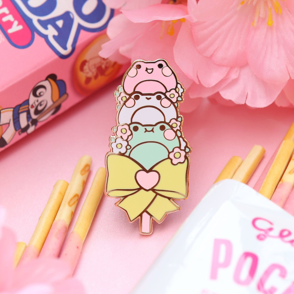 Frog Dango Frog Dango Pin – LoveAprilMoon