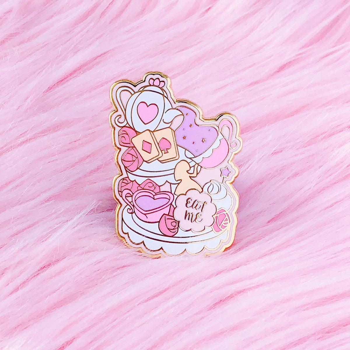 Wonderland Tea Party Pin - LoveAprilMoon