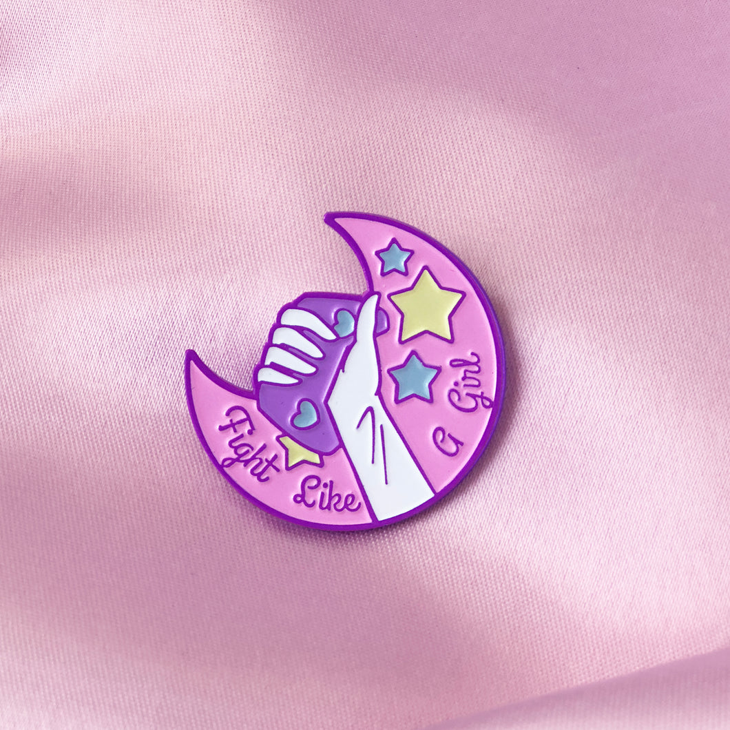 Girl Fighter  Pin - LoveAprilMoon