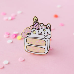 Tsuki Birthday Cake Pin